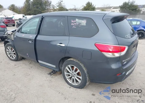 2013 Nissan Pathfinder Sl from USA, damaged, VIN 5N1AR2MM5DC615100